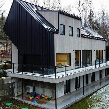 Chalet Flodhaus- Bord Riviere St-Maurice Saint Roch de Mekinac Dış mekan fotoğraf
