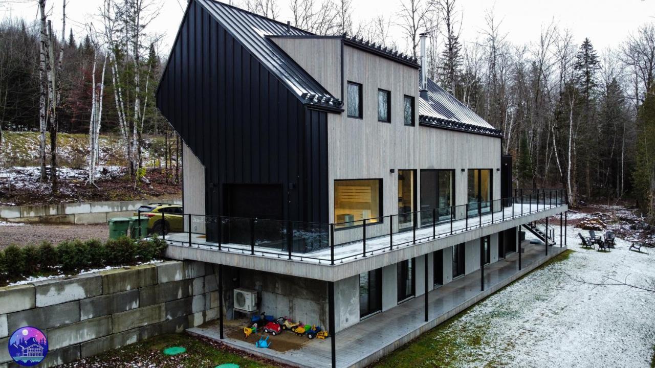 Chalet Flodhaus- Bord Riviere St-Maurice Saint Roch de Mekinac Dış mekan fotoğraf