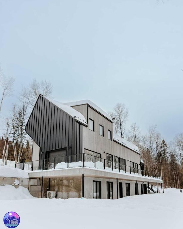 Chalet Flodhaus- Bord Riviere St-Maurice Saint Roch de Mekinac Dış mekan fotoğraf